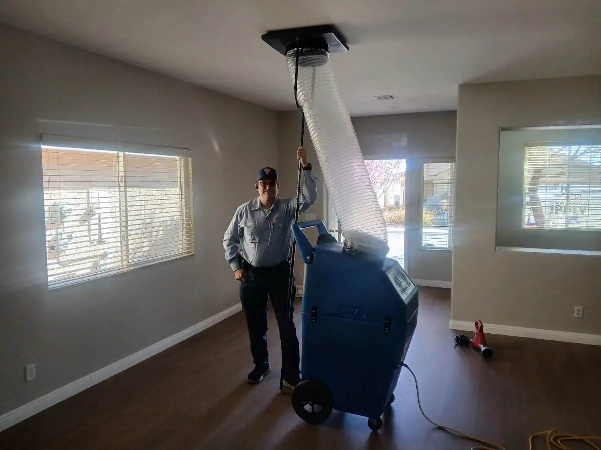 Professional Dryer Vent Cleaning work inside a Gages Lake home